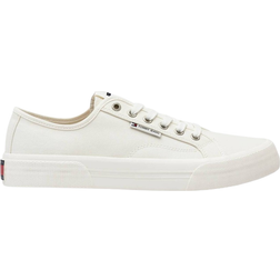 Tommy Jeans Lace Up Canvas W - Ecru