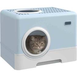 Pawhut Cat Litter Tray with Hood