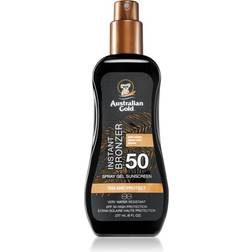 Australian Gold Spray Gel Sunscreen with Instant Bronzer SPF50 8fl oz