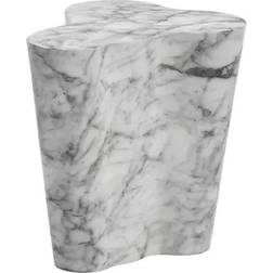 Sunpan Ava Marble Grey Small Table 15x18"