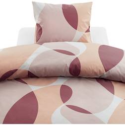 Borganäs Happy Peach Aprikos Påslakan Orange (210.1x150.1cm)