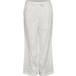 Pieces Wendy Trousers - Bright White