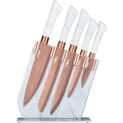 Tower Marble Rose Gold T81534WR Knife Set