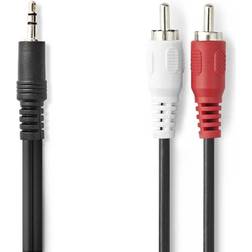 Nedis 3.5mm - 2xRCA M-M 3m