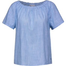 Street One Chambray Blouse - Original Blue