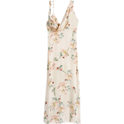 Toteme Twist Drape Dress - Washed Floral