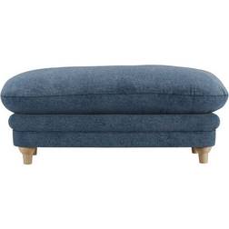 Plumpton Denim Blue Foot Stool 49.5cm