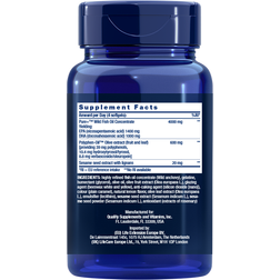 Life Extension Super Omega-3 Plus EPA DHA Fiskeolie 60 stk