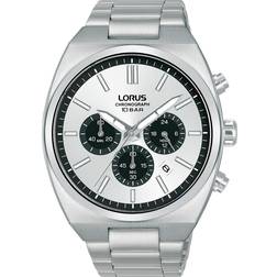 Lorus Chronograph RT369KX9 Herr 43 mm Analogt Mineralglas 20 mm