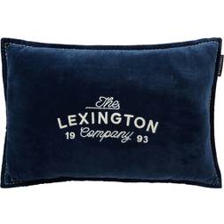 Lexington 1993 Logo Copricuscino Beige, Blu (60x40cm)