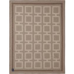 Lexington Graphic Couverture Marron, Beige (170x130cm)