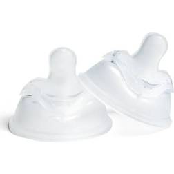 Herobility Double Anti-Colic Silicone Nipples Size L 2-pack