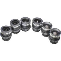 Boomlens Lens Kit of Cctv 2.8mm, 3.6mm, 6mm