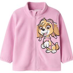 Name It Pastel Lavender Jymma Paw Patrol Fleece Jakke