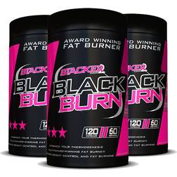 Stacker2 Europe Black Burn 3-pack 120 st