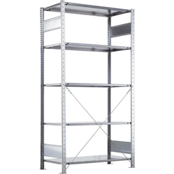 Startfag Boltless Silver Reolsystem 130x200cm