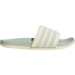 adidas Adilette Comfort - Wonder White/Linen Green