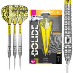 Target Darts Bolide Tungsten Swiss Point Steel Tip Darts Set 22g