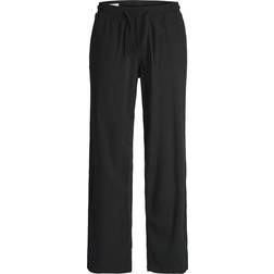 Jack & Jones Wide Fit Classic Trousers - Black