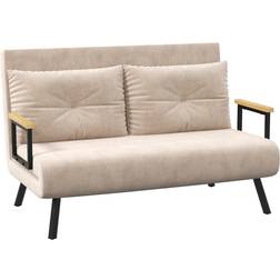 Homcom Click Clack 2 Bed Settee Sofa