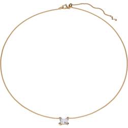 Maria Black Roppongi Drop Necklace - Gold/Transparent