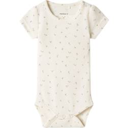 Name It Jolia Short Sleeved Romper - Jet Stream (13233989)