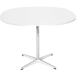Fritz Hansen Super Circular A603 Laminate White Spisebord 100x100cm