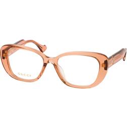Gucci GG1559OK 003, including lenses, ROUND Glasses, FEMALE Brown