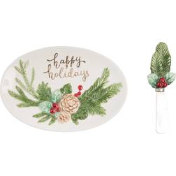 C&F Home Happy Holidays Serving Tray 2