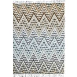 Missoni Home Plume Plaid Blankets Beige, Multicolour (190x130cm)