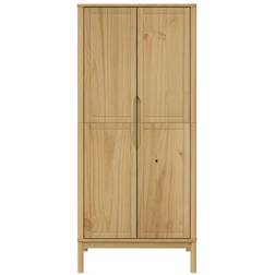 vidaXL Floro Golden Brown Garderobeskab 77x171cm