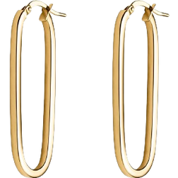 Christ Hoop Earrings - Gold