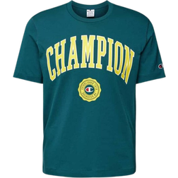 Champion Logo With Comfort T-shirt - Blue/Green