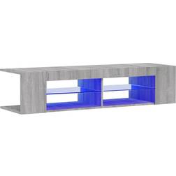 vidaXL LED Light TV-bord 135x30cm
