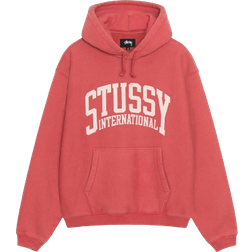 Stussy International Relaxed Hoodie Unisex - Washed Red