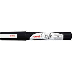 Uni Chalk Marker Black 1.3 mm