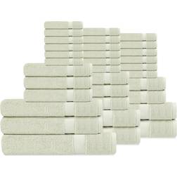 Delara Organic Cotton Luxuriously Plush Towel Green (177.8x91.4cm)