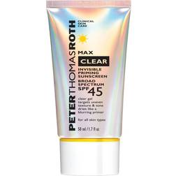 Peter Thomas Roth Max Clear Invisible Priming Sunscreen Broad Spectrum SPF45 1.7fl oz