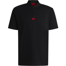 HUGO BOSS Deresom241 Polo Shirt - Black