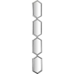 Alexandra House Living Geometric Silver Veggspeil 15x106cm