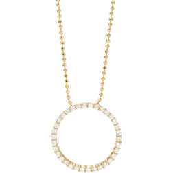 Sif Jakobs Biella Grande Necklace - Gold/Transparent