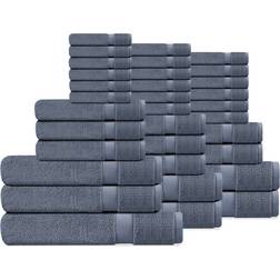 Delara Luxuriously Plush Bath Towel Blue (177.8x91.4cm)