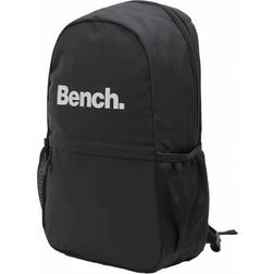 Bench polaris backpack black adjustable shoulder straps top zip closure