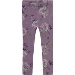 Name It Printed Leggings - Arctic Dusk