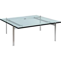 Fritz Hansen PK61A Transparent Sofabord 120x120cm