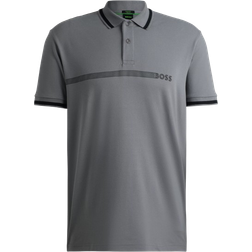 HUGO BOSS Paddy 1 Polo Shirt - Grey