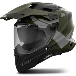 Airoh Commander Reveal Integralhjälm Militär-Grön