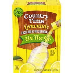 Country Time Lemonade On The Go Drink Mix 6.7oz 60