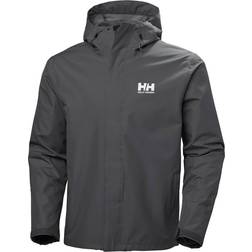 Helly Hansen Men's Seven J Rain Jacket - Charcoal