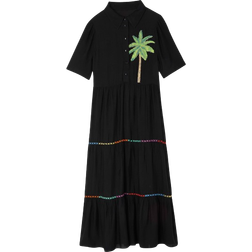 Never Fully Dressed Palm Immy Dress - Black